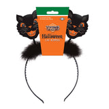 Vintage Halloween Cat Bopper Headband