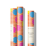 Polka Dots wrapping paper: Roll of 3 Sheets