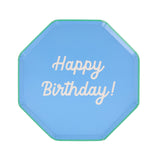 Mixed Happy Birthday Side Plates