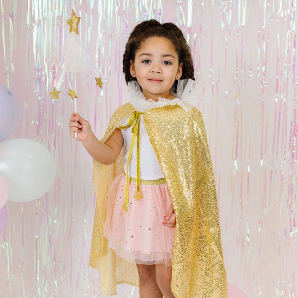 Gold Star Wand - Dress Up - Kids Costume - Pretend