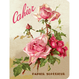 Pink Roses - Floral Notebook