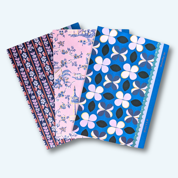 Notebook Trio - Modern Toile