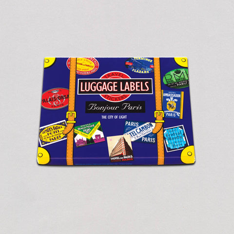 Bonjour Paris - Travel Label Sticker Box
