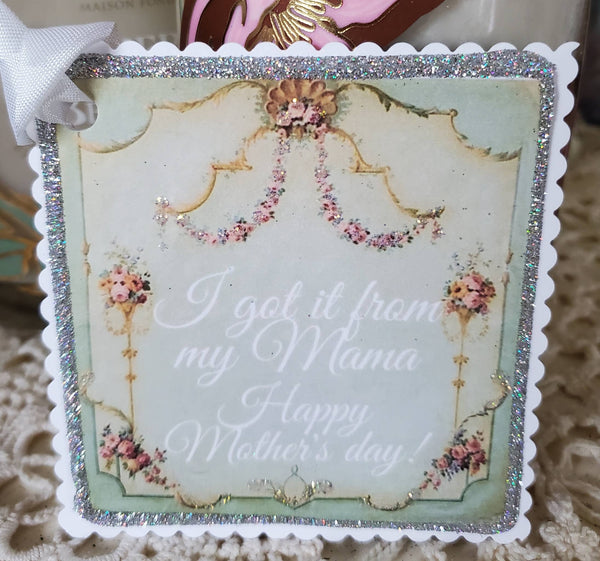 Gift Tag Mother's Day I Got It From My Mama