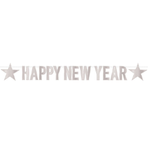 Foil Happy New Year Streamer -S
