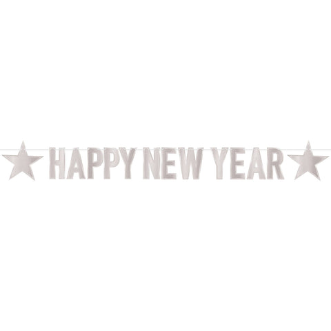 Foil Happy New Year Streamer -S