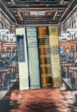 Vintage Library British Studies Decoupage Tray: 5"X 8"