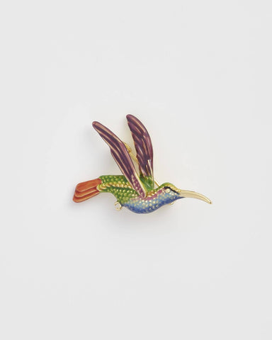 FABLE Hummingbird Brooch