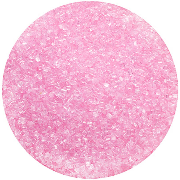 Pink Pastel Sanding Sugar: Small Jar (3.5 oz) – Case of 6