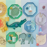 Summer Sky Blue Side Plates