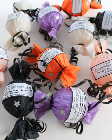 Halloween Surprise Capsules Party Favors