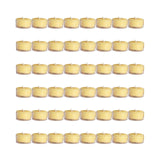 Pure Beeswax Tea Lights: Case of 6 Packs (8)
