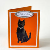 Cards Halloween: Witch Rides