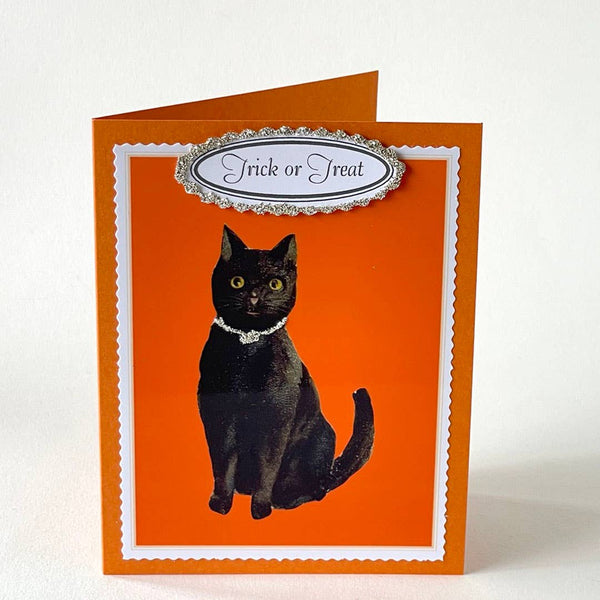 Cards Halloween: Witch Rides