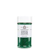 Emerald City Green Sparkling Sugar: Small Jar (3.5 oz) – Case of 6