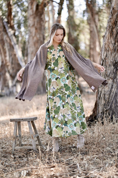 Cashmere Scarf/ Wrap Mocha