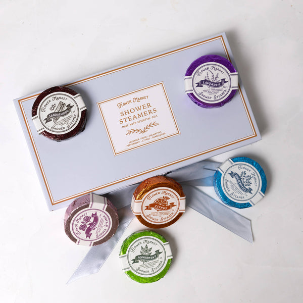 Boxed Set – 8-Piece Aromatherapy Shower Steamers
