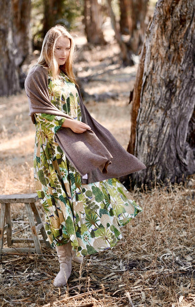 Cashmere Scarf/ Wrap Mocha