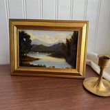 Vintage Style Boat sailing Landscape Art Print Gallery wall