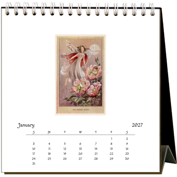 Fairies 2027 Desk Calendar