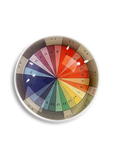 Color Spectrum Study Dome Paperweight // Min. Case/ 2
