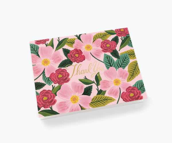 Rose Garden Thank You Card