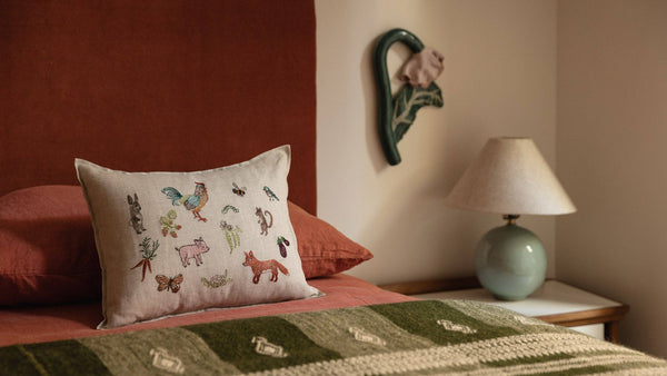 Garden Gathering Pillow: Cover Only