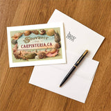 Greeting Card CA-917 Shell Border Souvenir from Carpinteria