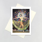 Dancing Woman - Birthday Card