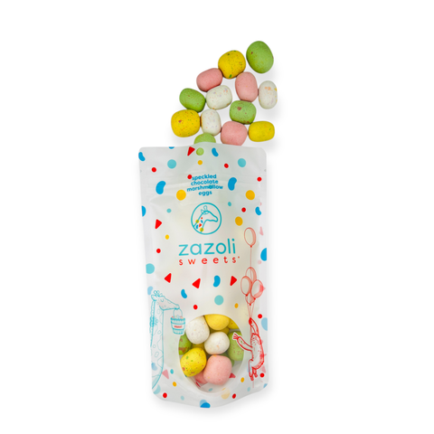 Speckled Milk Chocolate Pastel Marshmallow Eggs