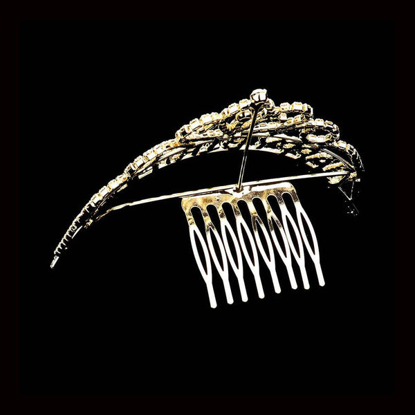 HAPPY BIRTHDAY Rhinestone Party Tiara: AB,Silver
