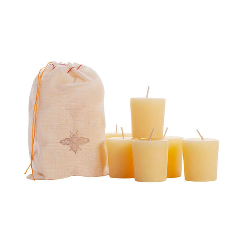 Pure Beeswax Votives (Case of 18 w/ Display Box)