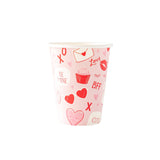 VAL1011 -  Valentine Scatter Paper Party Cups