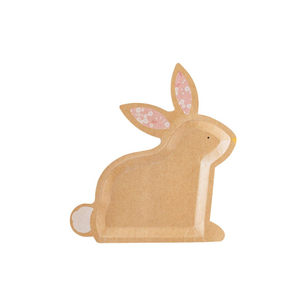 EAS945 - Occasions By Shakira - Kraft Bunny Shaped Plate Set
