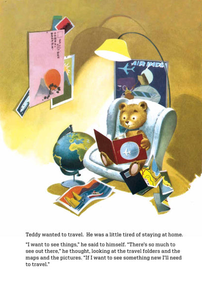 Teddy's Travels - Children's Picture Book-Vintage