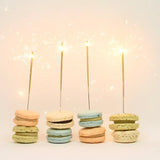 Wish 6.75" Sparkler - Top Hat Party - Gold