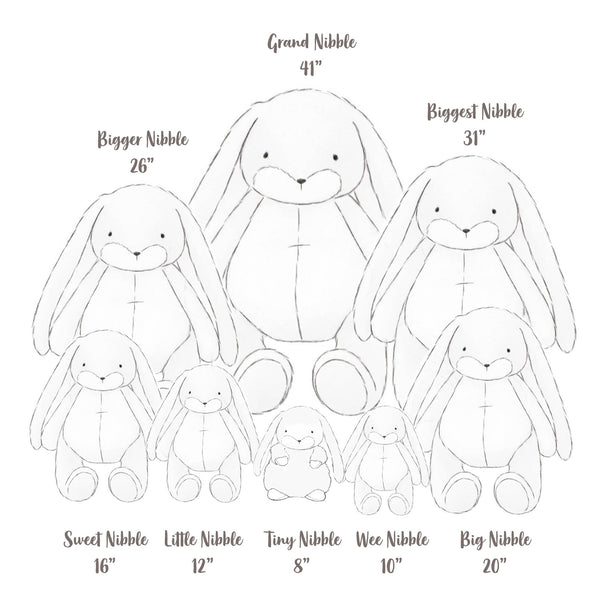 Big 20" Nibble Bunny – Cream