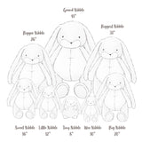 Tiny Nibble 8" Bunny - Pink