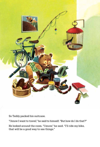 Teddy's Travels - Children's Picture Book-Vintage