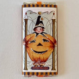 Chocolate Bars Halloween: Milk / Witch & Owl on Moon