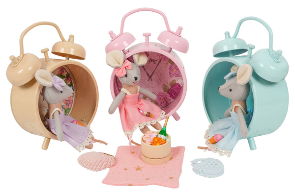 Twin Bell Alarm Clock Beige