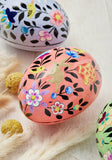 Kashmiri Bunny&Chick Hand Painted Egg Gift Box