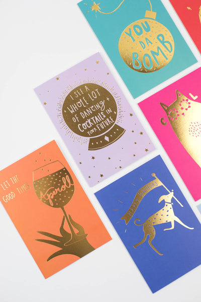 CRYSTAL BALL Birthday Card