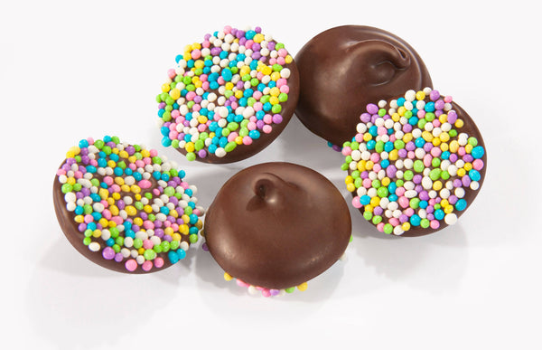 Dark Chocolate Spring Nonpareils