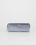 FABLE Blue Corduroy Velvet Pencil Case