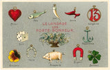 Postcard FE-32 Charm Language