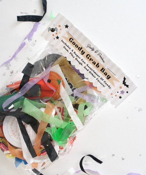 Halloween Party Favor Kids Novelty Goody Grab Bag