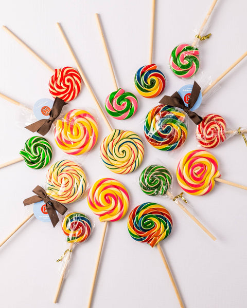 Heart Lollipops - Strawberry Shortcake - 18 Pc POP Display