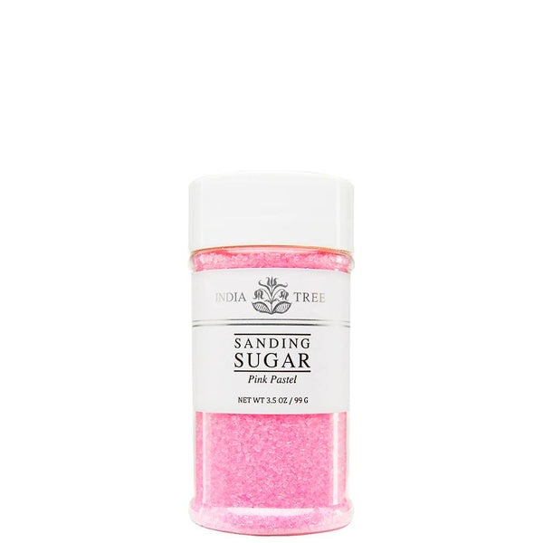 Pink Pastel Sanding Sugar: Small Jar (3.5 oz) – Case of 6
