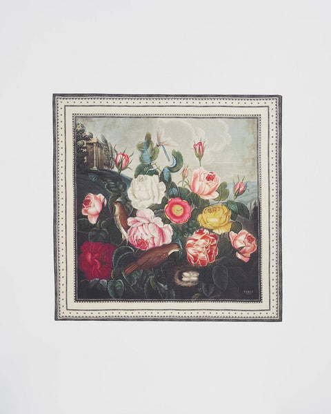 FABLE Roses Large Square Scarf